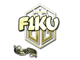 F1KU (Gold) CS2 Sticker