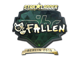 FalleN (Gold) CS2 Sticker