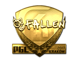 FalleN (Gold) CS2 Sticker