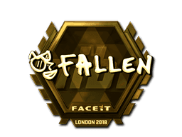FalleN (Gold) CS2 Sticker