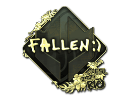 FalleN (Gold) CS2 Sticker