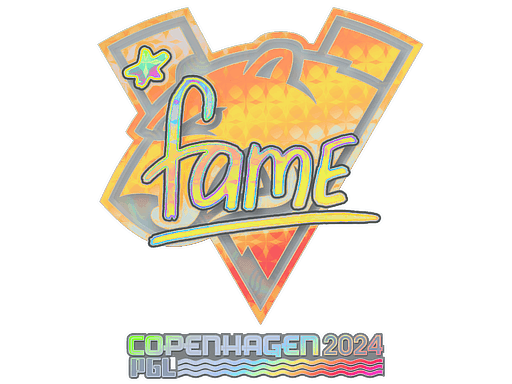 fame (Holo) CS2 Sticker
