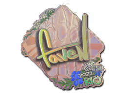 faveN (Holo) CS2 Sticker
