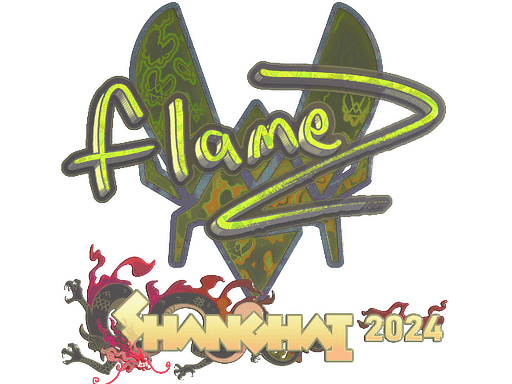 FlameZ (Holo) CS2 Sticker