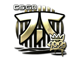 Fnatic (Gold) CS2 Sticker