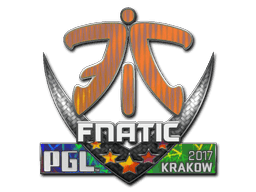 Fnatic (Holo) CS2 Sticker