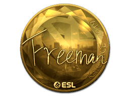 Freeman (Gold) CS2 Sticker