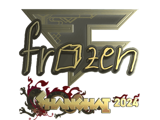 frozen (Gold) CS2 Sticker