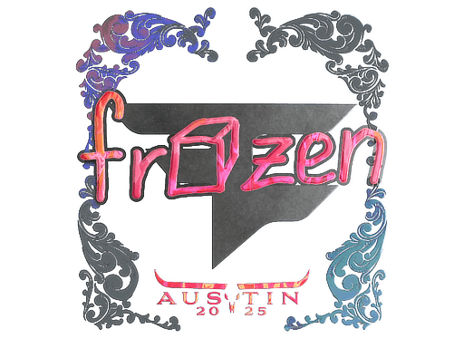 frozen (Holo) CS2 Sticker