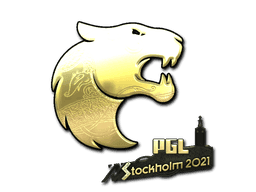 FURIA (Gold) CS2 Sticker