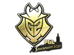 G2 Esports (Gold) CS2 Sticker