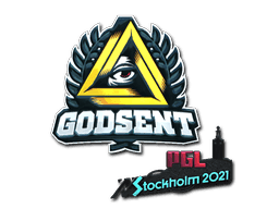 GODSENT (Foil) CS2 Sticker