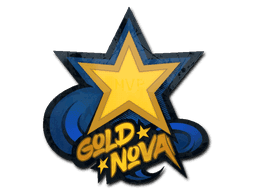 Gold Nova CS2 Sticker