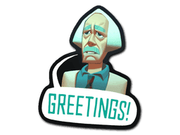 Greetings CS2 Sticker