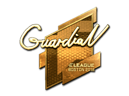 GuardiaN (Gold) CS2 Sticker