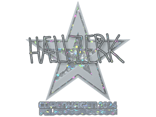 hallzerk (Glitter) CS2 Sticker