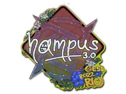 hampus (Glitter) CS2 Sticker