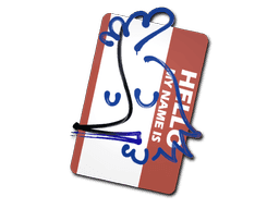 Hello AK-47 CS2 Sticker