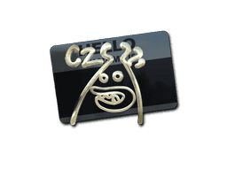 Hello CZ75-Auto (Gold) CS2 Sticker