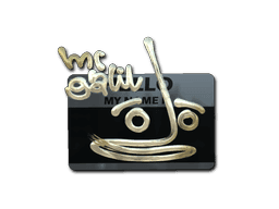 Hello Galil AR (Gold) CS2 Sticker