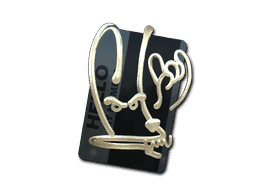 Hello M4A4 (Gold) CS2 Sticker