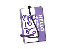 Hello MAC-10 CS2 Sticker