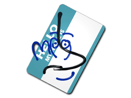Hello MP9 CS2 Sticker