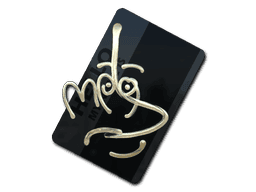 Hello MP9 (Gold) CS2 Sticker
