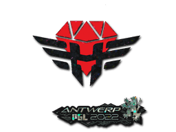 Heroic (Glitter) CS2 Sticker