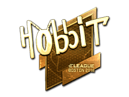 Hobbit (Gold) CS2 Sticker