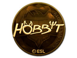 Hobbit (Gold) CS2 Sticker
