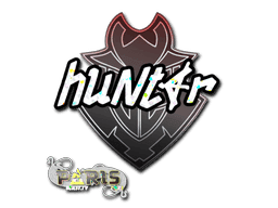 huNter- (Glitter) CS2 Sticker