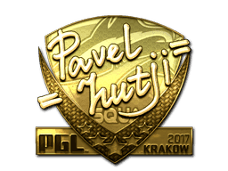 hutji (Gold) CS2 Sticker