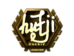 hutji (Gold) CS2 Sticker