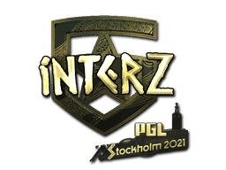 interz (Gold) CS2 Sticker