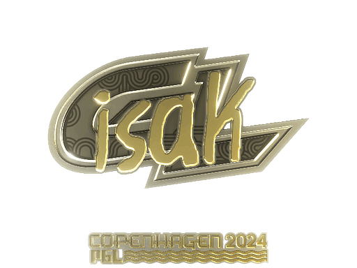 isak (Gold) CS2 Sticker