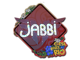 jabbi (Glitter) CS2 Sticker