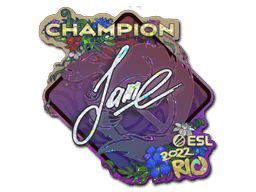 Jame (Glitter, Champion) CS2 Sticker