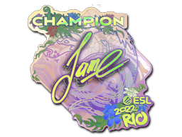 Jame (Holo, Champion) CS2 Sticker