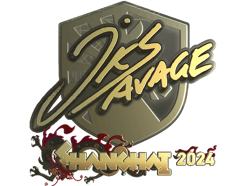 jks (Gold) CS2 Sticker