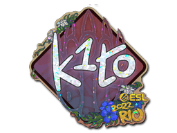 k1to (Glitter) CS2 Sticker