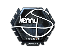 kennyS (Foil) CS2 Sticker