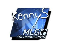 kennyS (Foil) CS2 Sticker