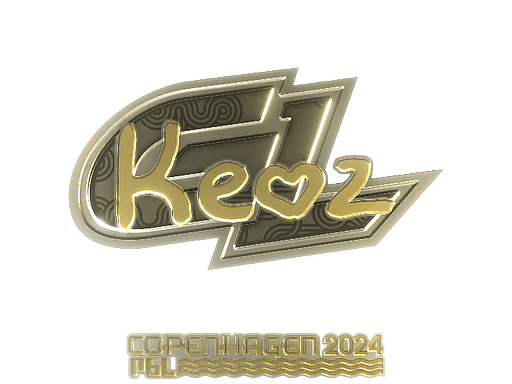 Keoz (Gold) CS2 Sticker