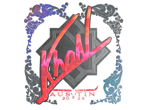 khaN (Holo) CS2 Sticker