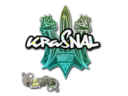 kRaSnaL (Glitter) CS2 Sticker