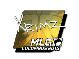 KRIMZ (Foil) CS2 Sticker