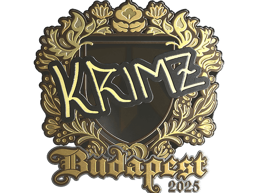 KRIMZ (Gold) CS2 Sticker