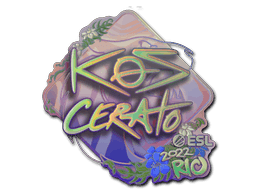 KSCERATO (Holo) CS2 Sticker