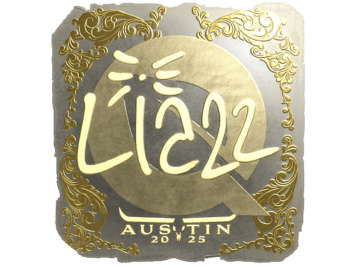 Liazz (Gold) CS2 Sticker